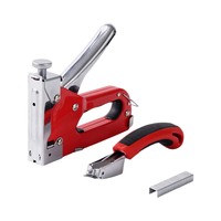 Agrafeuse en acier manuelle robuste agrafeuse de qualité bricolage pour la décoration de matériel de fixation de rembourrage meubles de menuiserie