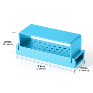 Diş Burs sterilizasyon tutucu yüksek ve düşük hızlı Burs için 30 delik - Product Image 6