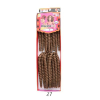 Nouveauté 2025 – Tresses Havana Curl 2x, 8 pouces, 20 mèches/paquet, 100 % fibre Kanekalon, cheveux à tresser au crochet pour femmes noires