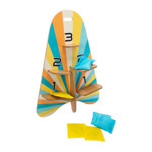 <span class=keywords><strong>Jeux</strong></span> de lancer de sacs de haricots en bois vertical pour enfants et adultes, utilisation en extérieur et en intérieur - Product Image 2