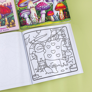 <span class=keywords><strong>Livre</strong></span> de coloriage aquarelle personnalisé pour enfants, couverture souple, parfait, Kawaii Toddler Design Pack, service d'impression de livres de coloriage - Product Image 6