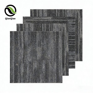 Baldosas de Moqueta Comercial de Alta Resistencia 50x50cm, Pelo de Bucle de Alta Densidad, Antideslizantes, Base Personalizada, Suelo Modular para Hoteles y Oficinas - Product Image 1