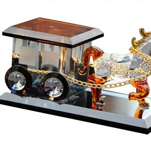 Scatole per Profumo a Forma di Cavallo in Stile Classico con Cristalli, Decorazione per Auto CMD-99, Altri Prodotti Artigianali in Cristallo - Product Image 3
