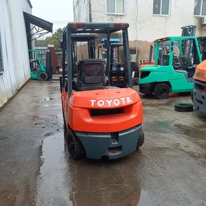 Origin Japanese Mini 3 Ton Internal Combustion <b>Forklift</b> Used Toyota <b>Forklift</b> Diesel 4500KG Weight Tested Certified 0-2000 Hours - Product Image 6