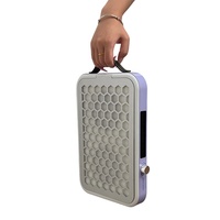 Colector de Polvo Profesional para Uñas con Doble Ventilador Turbo de Alta Potencia de 48W, 2086, 45000 rpm, con 10 Velocidades Ajustables para Salón y Hogar