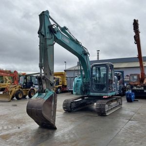 Excavatrice Kobelco SK125SR Engin de terrassement hydraulique sur chenilles d'occasion Équipement lourd Pelle à chenilles Seconde main En stock - Product Image 5