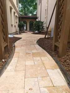 Garantía de calidad Piedra fundente Piedra caliza clásica de color crema para adoquines Piedra - Product Image 3