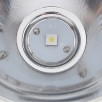 Lampe frontale LED haute puissance, indice de protection IP65, rechargeable par USB, portée de 500 m, autonomie de 10 h, lumière laser à large faisceau dimmable, 180°