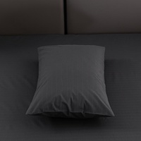 Draps et taies d'oreiller personnalisés en coton biologique et fibre d'argent pure, écologiques, pour mise à la terre, antimicrobiens et antistatiques