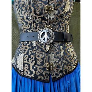 Calaveras de cuero Peace de 1,5 pulgadas - Product Image 6