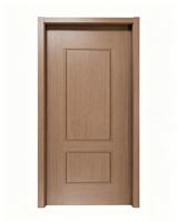 Porte intérieure moderne en WPC avec cadre enveloppé, insonorisée, pour chambre à coucher, villa, appartement, décoration de la maison