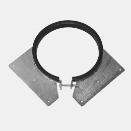 Guarnizione per decoupling acustico per supporti di pozzo e distanziatori murali - zincato - Product Image 3
