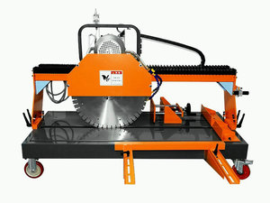QX-ZD nhiệm vụ nặng nề độ chính xác cao Máy cắt đá hiệu quả cao 300mm Độ dày tối đa đá cẩm thạch Granite động cơ động cơ bơm bánh răng - Product Image 2