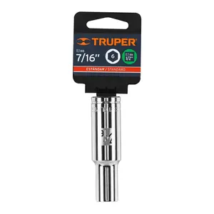 Clé à douille longue BOX 6 7/16'', 6 points, entraînement 1/2'', TRUPER - Product Image 4