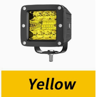 IP67 Wasserdichte LED-Arbeitsleuchte Weiß Amber 6 Intelligente Modi SOS Stroboskop LED Offroad-Leuchten für 4x4 Geländefahrzeuge