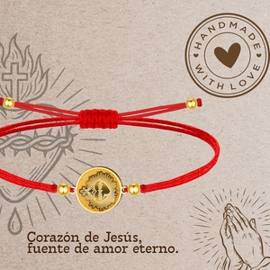 สร้อยคอจี้หัวใจพระเยซูสแตนเลสสร้อยข้อมือบริสุทธิ์และนักบุญคาทอลิก - Product Image 4