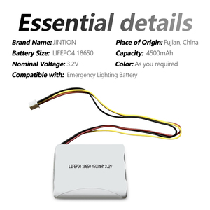 JINTION <span class=keywords><strong>3</strong></span>.2V 4500mAh LiFePO4 应急照明电池替代品，适用于 Tridonic 28002321 3B CON - Product Image 4