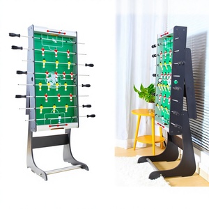 Use 2 Player Customizable Sports Kids Toy Amusement Equipment Foldable Wooden Football <strong>Foosball</strong> Table Indoor - Product Image 1