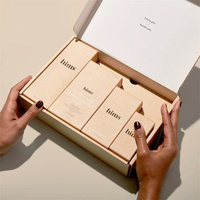 Kit de soin de la peau de luxe Sérum naturel biologique pour le visage Cadeau de soin de la peau Ensemble d'emballage cosmétique Boîte recyclable avec logo personnalisé