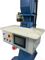 Machine à coudre Goodyear à double aiguille pour couture de bordure, 220V, 3000 SPM, 800 paires/8h, matériaux épais