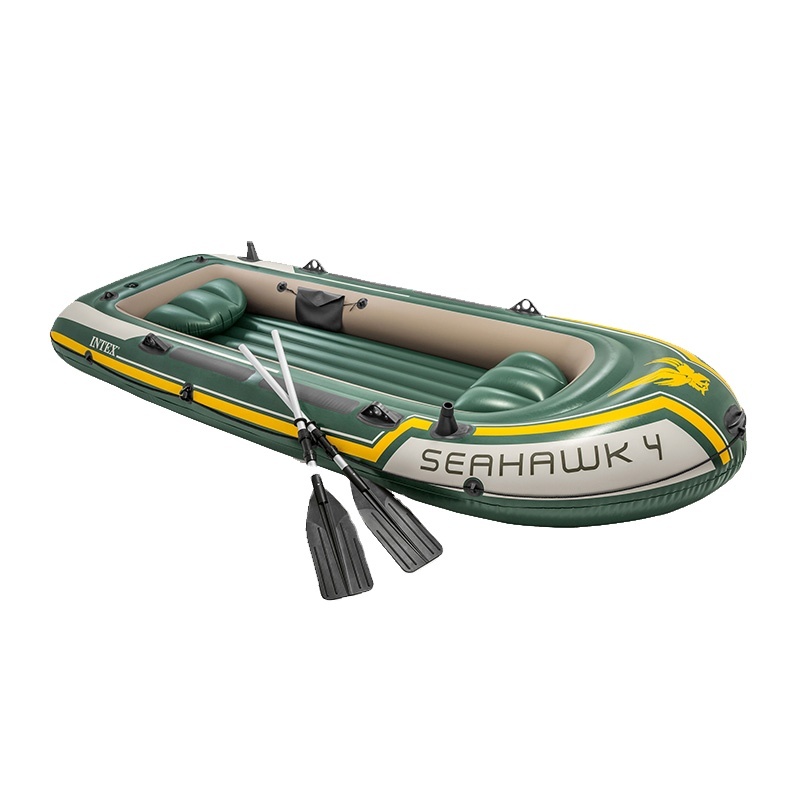INTEX 68351 Seahawk 4 Air Boat - Inflatable Sport Kayak