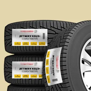 Custom Durable Outdoor Tyre Label Adhesive Waterproof Sticker Fade Resistant Weatherproof Labels