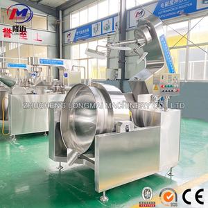 Pentole Industriali Riscaldate a Olio Elettrico con Miscelatore Automatico Planetario per Cottura Alimenti - Product Image 4