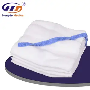 Gute Qualität Dressing Gaze Pad CE Weiß Medical Gaze Pad Lap Schwamm