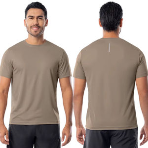 Camiseta de compresión OEM para hombre, camisetas de equipo atlético activo, entrenamiento muscular transpirable en blanco, para correr, camisetas de gimnasio de secado rápido para hombre - Product Image 1