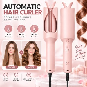 Rizador de Pelo Automático Torlin <span class=keywords><strong>Marcel</strong></span> con Iones Negativos, 220°C, Apagado Automático en 10 Minutos, 2 Botones, Control de Dirección del Motor - Product Image 1