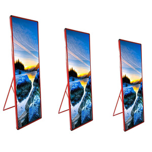 P1.2 P1.5 <span class=keywords><strong>P</strong></span> 1.8 P2.5 Poster pieghevole Led portatile per negozio Poster sullo schermo Led per la pubblicità - Product Image 1