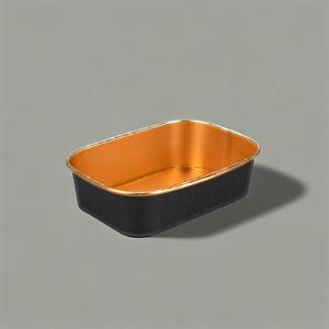 Caja de Embalaje de Alimentos con Impresión Personalizada, Tazones para Ensalada, Tazón de Papel con Tapa, Tazón de Papel Ecológico Desechable, Tazón de Papel con Lámina Dorada - Product Image 3