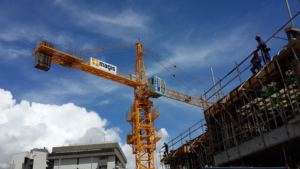 8T <strong>QTZ100</strong>-HS6510 Topkit Tower <strong>Crane</strong> with Gear Motor Engine 1000kN.m Lifting Moment &amp; 177m Max Height for Construction - Product Image 3