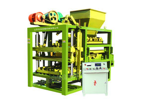 เครื่องผลิตคอนกรีตบล็อกอัตโนมัติ QT4-25การผลิตสูงเครื่องผลิตอิฐสำหรับแอฟริกา - Product Image 2