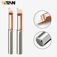 Outil d'alésage CNC MZR en carbure de diamètre réduit, adapté au fraisage et à la découpe sur les manches d'outils de tour, diamètre 4/5 mm