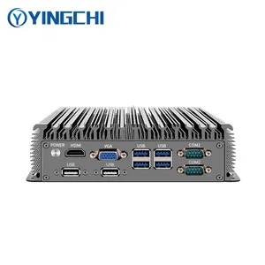 Yingchi Firewall Apparaat Zachte Router 6X2.5G Voor Business Ssd Intel Core Win 10 11 Fanless Industriële Mini Pc