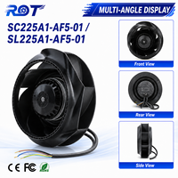 Ventilador Industrial SC225A1-AF5-01 SL225A1-AF5-01 de Fácil Mantenimiento, Reemplazo Directo R2E225-BD58-52, Pieza Original