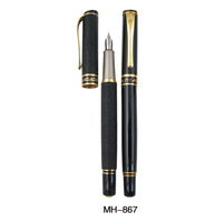 Stylo bille de luxe en métal de haute qualité avec logo, pointe de 1,0 mm, effaçable, design sportif VIP pour usage promotionnel de PDG