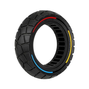 Neumático Sólido Todoterreno Ulip 80/50-6.5 de 10 Pulgadas, 80/50-6.5, No Inflable, Accesorios para Bicicleta Eléctrica con Triple Anillo para Kukirin T3 - Product Image 5