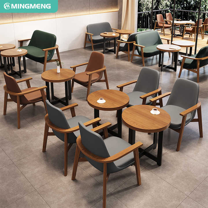Light Luxury Minimalist Cafe Furniture Competitive Restaurant Chairs ...