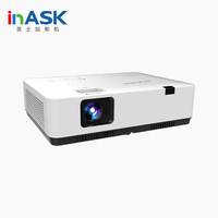 Projecteur InASK CU485 Business HD pour la maison, le bureau et la formation, 5000 lumens, projecteur LCD