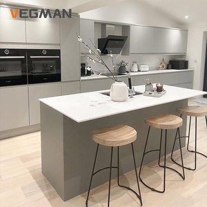 Complete <strong>Flat</strong> <strong>Pack</strong> <strong>Kitchen</strong> Cabinets Australian Standard Glossy White Cupboards Modular <strong>Kitchen</strong> Cabinetry Wholesale With <strong>Island</strong> - Product Image 6