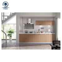 Meuble de cuisine Prima, design antique de villa, table personnalisée, plan de travail en marbre, meuble de cuisine mural