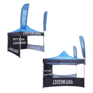 Carpa Plegable para Exteriores con Impresión de Sublimación a Todo Color y Logotipo Personalizado, 3x3 - Product Image 1