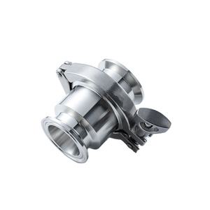 <span class=keywords><strong>Clapet</strong></span> <span class=keywords><strong>anti</strong></span>-<span class=keywords><strong>retour</strong></span> en acier inoxydable Offres Spéciales 304 316L de qualité <span class=keywords><strong>sanitaire</strong></span> Tri Clamp - Product Image 1