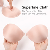 Soutien-gorge adhésif respirant, respectueux des peaux sensibles, maintien puissant, résistant à la transpiration, invisible, sans bretelles, sans dos, réutilisable