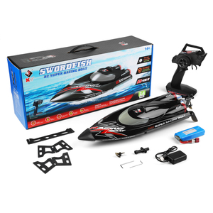Barco a Control Remoto Eléctrico <span class=keywords><strong>WL916</strong></span> 2.4g, 50CM, Motor sin Escobillas, Alta Velocidad 55KM/H, Barco RC de Juguete - Product Image 2