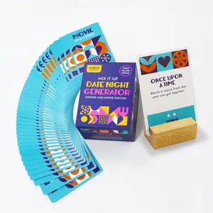 Fun mix it up date night cards game coppia uomini e donne generator game carte di carta stampate personalizzate interessante carta da gioco per adulti