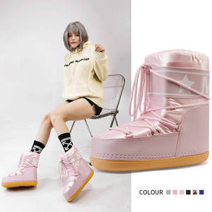 <span class=keywords><strong>Botas</strong></span> de <span class=keywords><strong>Esquí</strong></span> de Invierno Impermeables, Suaves y Antideslizantes para <span class=keywords><strong>Mujer</strong></span>, Nuevo Estilo, Cálidas, Resistentes al Desgaste, Talla Pequeña - Product Image 4