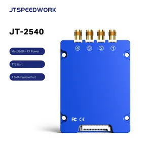 TM200 שבב JT-2540 מספר תגיות קריאת 868mhz ארוך טווח שבב UHF RFID קורא 4 יציאות מודול ארוך טווח